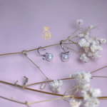 Hoa tai ngọc trai nơ HTN