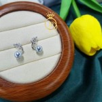 Hoa tai cánh hoa viên trai xám nhật Akoya HTAk