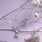 Dây chuyền ngọc trai xuyên tâm