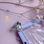 Vòng tay và nhẫn kiểu lá Ngọc Trai