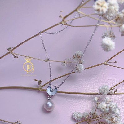 Dây chuyền ngọc trai xuyên tâm