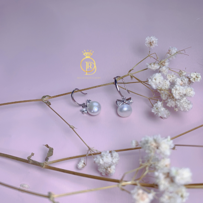 Hoa tai ngọc trai nơ HTN