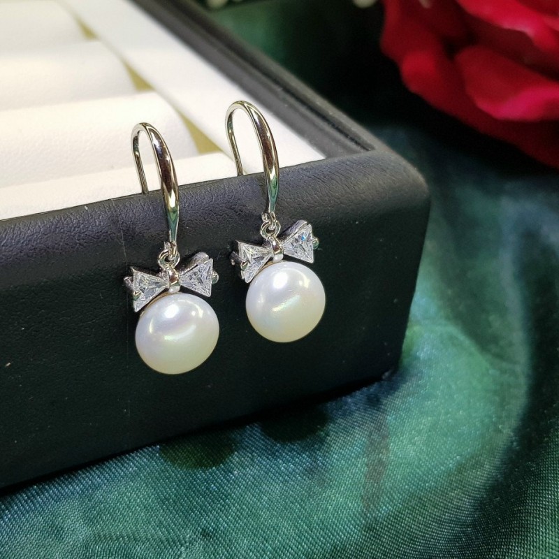 Hoa tai ngọc trai nơ HTN